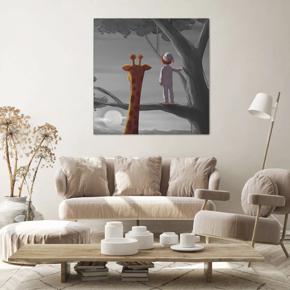 Obraz na plátně - Fakt se to děje - 60x60 cm