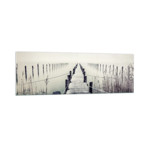 Obraz na skle - Ponoř se do klidu - 160x50 cm