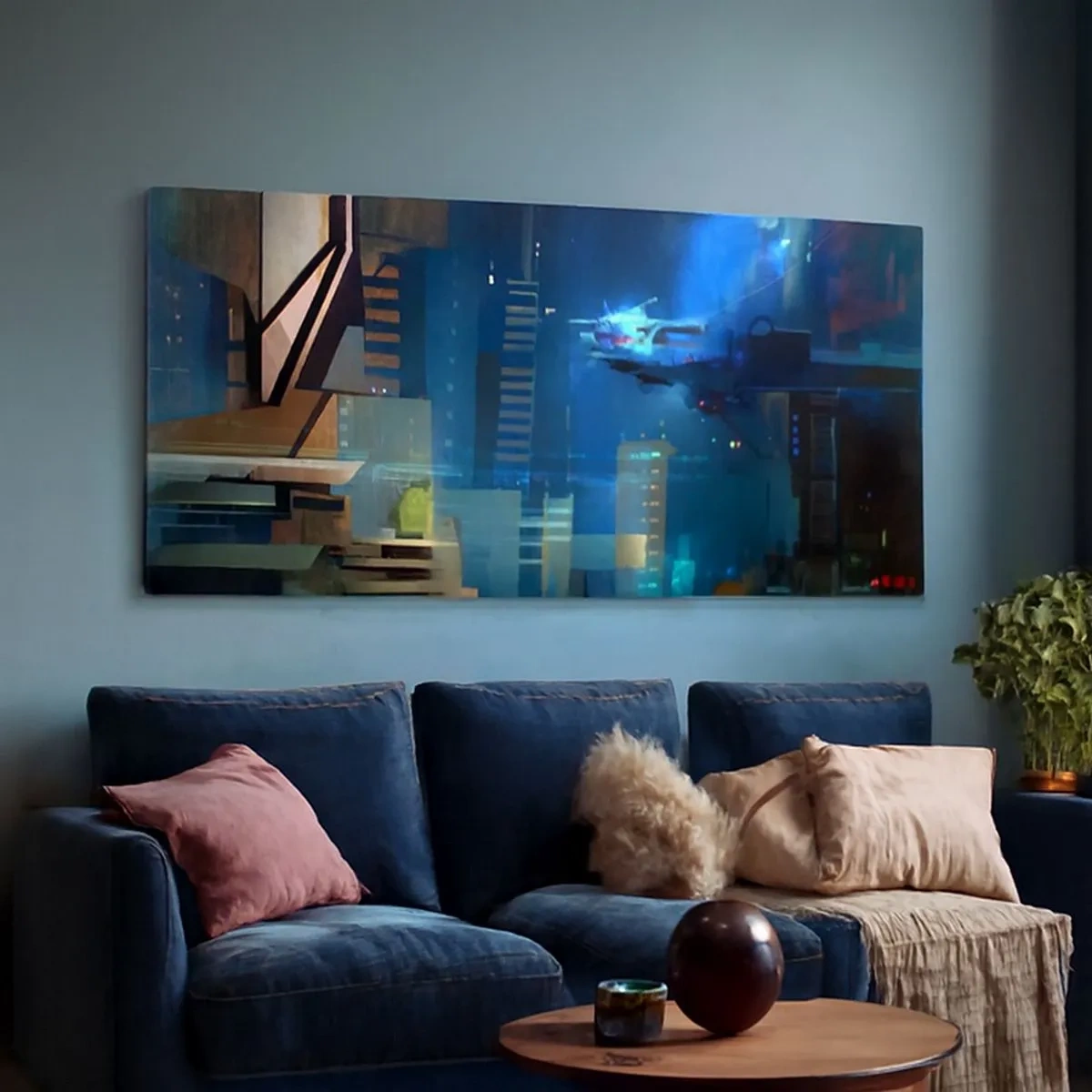 Obraz na plátně - V blízké budoucnosti - 100x40 cm