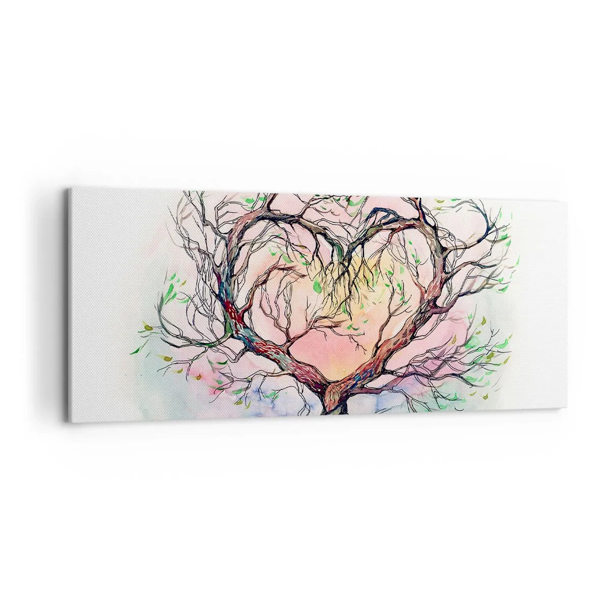 Obraz na plátně - Společně proti vichřicím - 120x50 cm