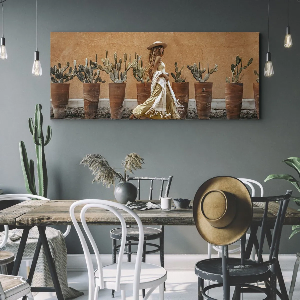 Obraz na plátně - V hippie stylu - 160x50 cm