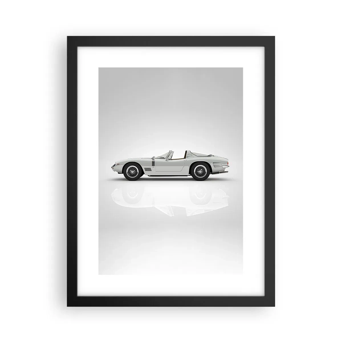 Plakát v černém rámu - Příslib zábavy - 30x40 cm