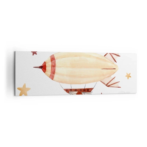 Obraz na plátně - Vzducholoď - 160x50 cm