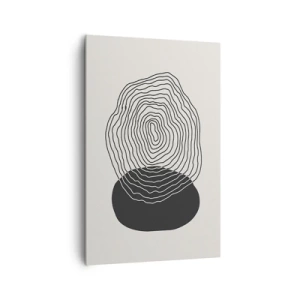 Obraz na plátně - Trvání a kmitání - 80x120 cm