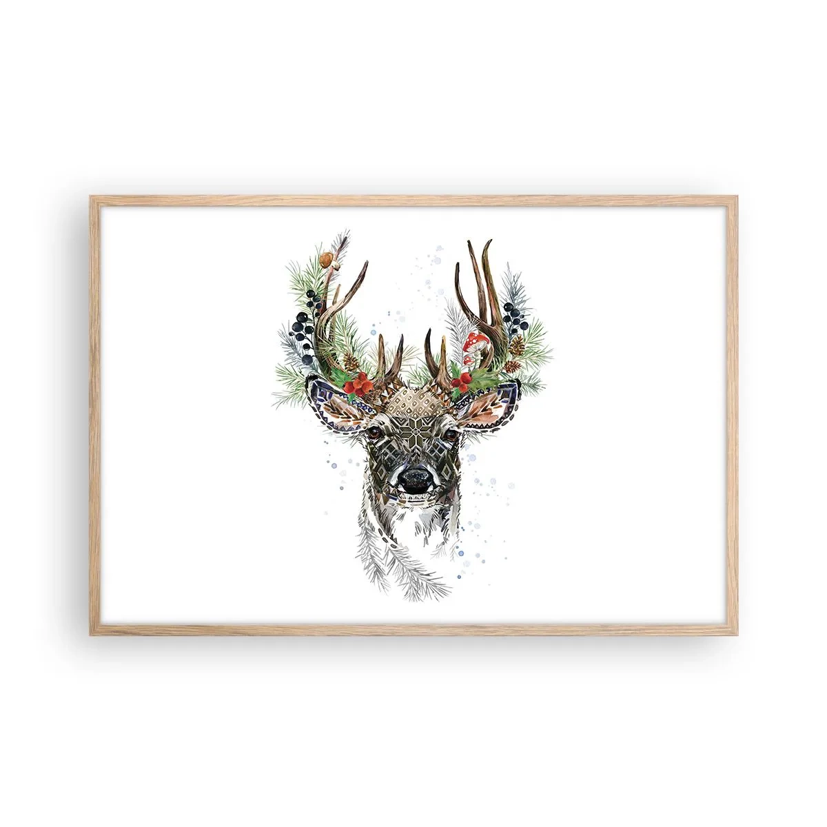 Plakát v rámu světlý dub - Ve slavnostním rouchu - 91x61 cm