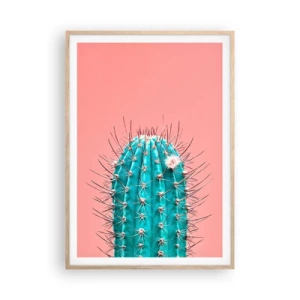 Plakát v rámu světlý dub - Jen koukej - 70x100 cm