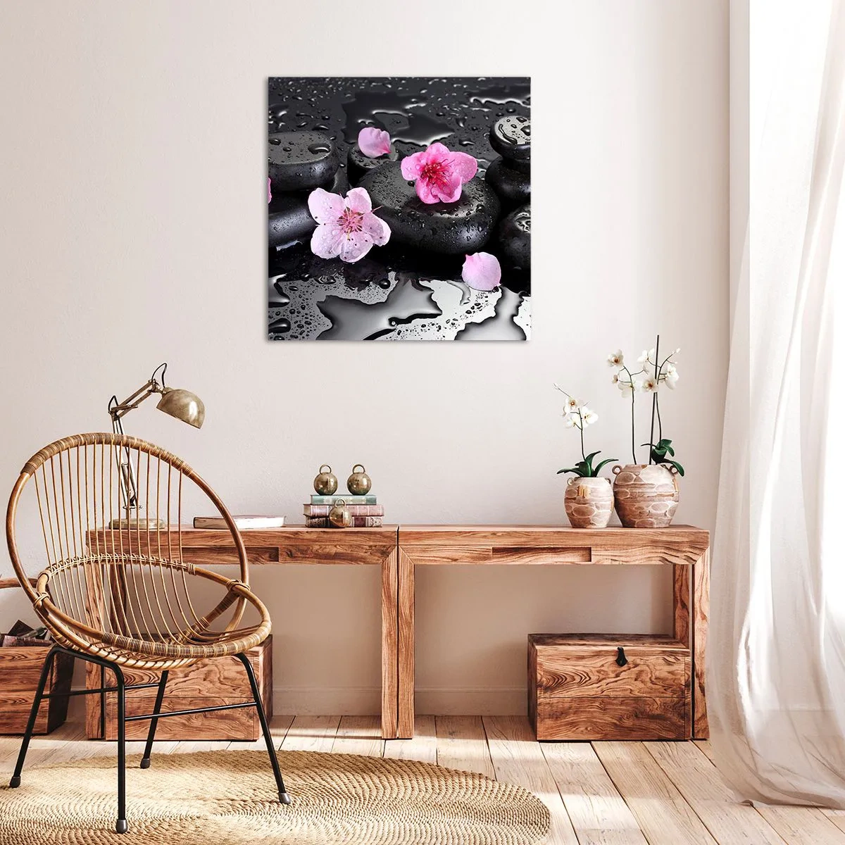 Obraz na plátně - A kámen spadl ze srdce - 50x50 cm