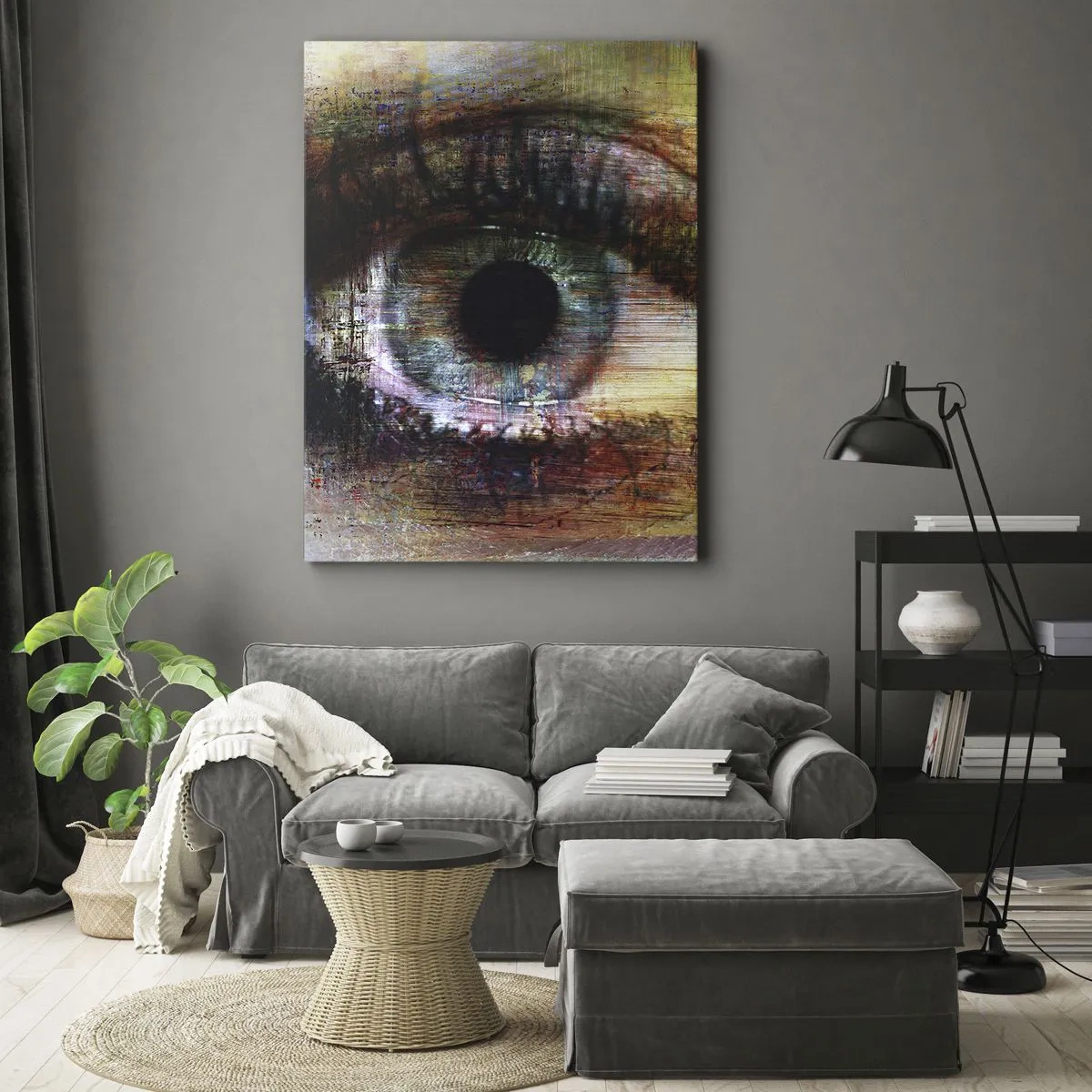 Obraz na plátně - Lze se podívat do duše - 50x70 cm