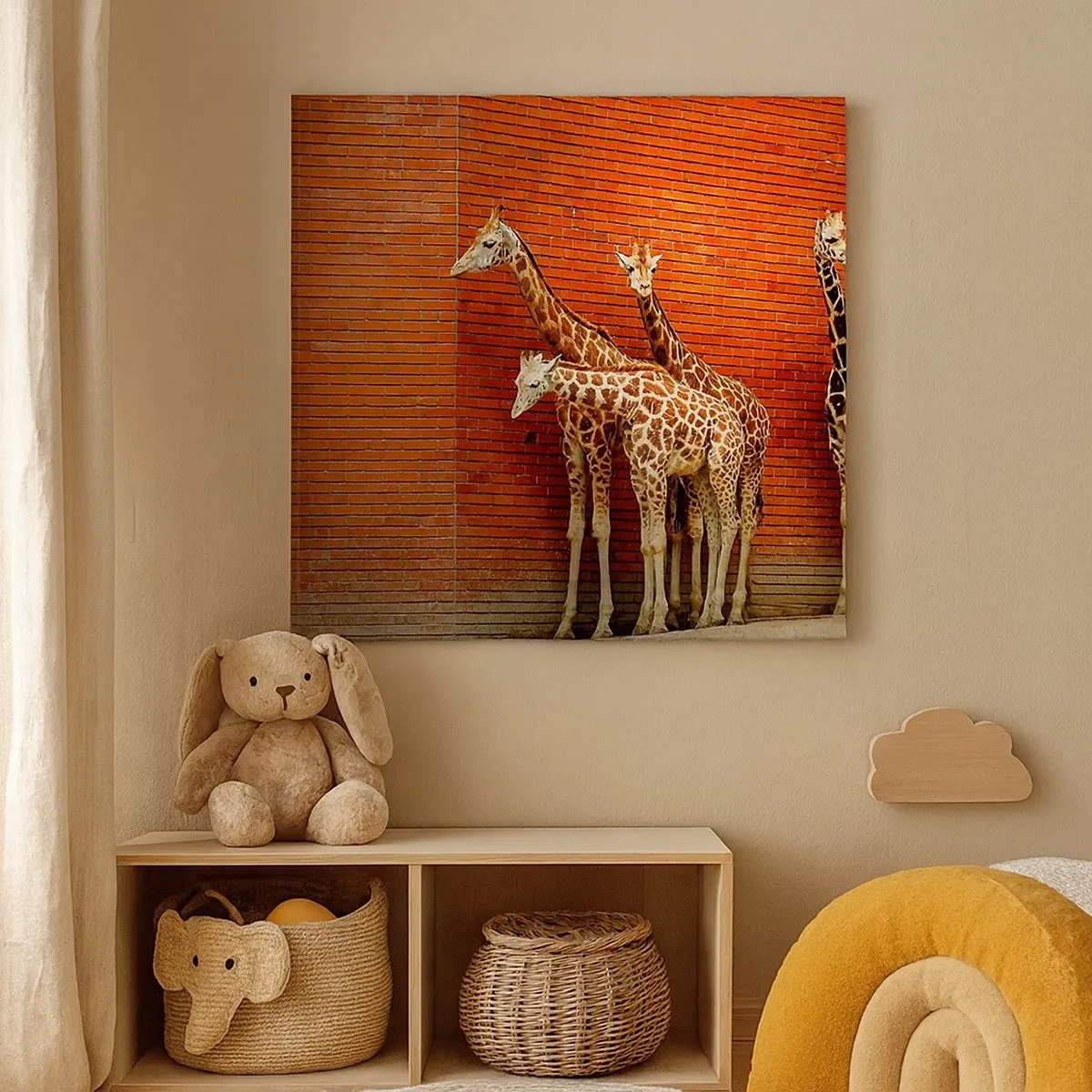 Obraz na plátně - Vidíte nějaký akát? - 30x30 cm