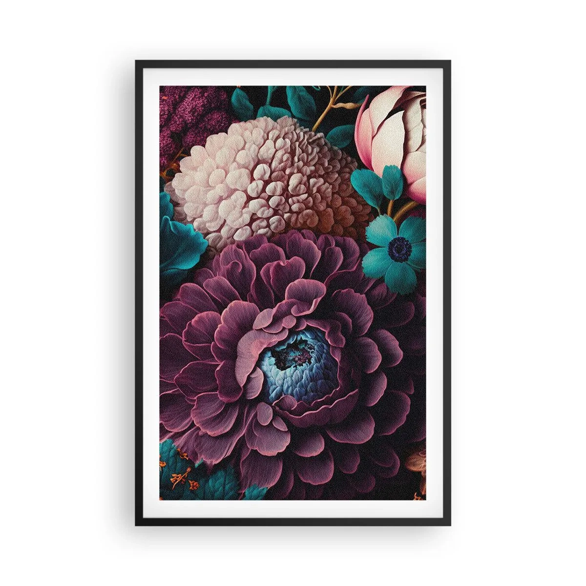 Plakát v černém rámu - Úroda přírody - 61x91 cm