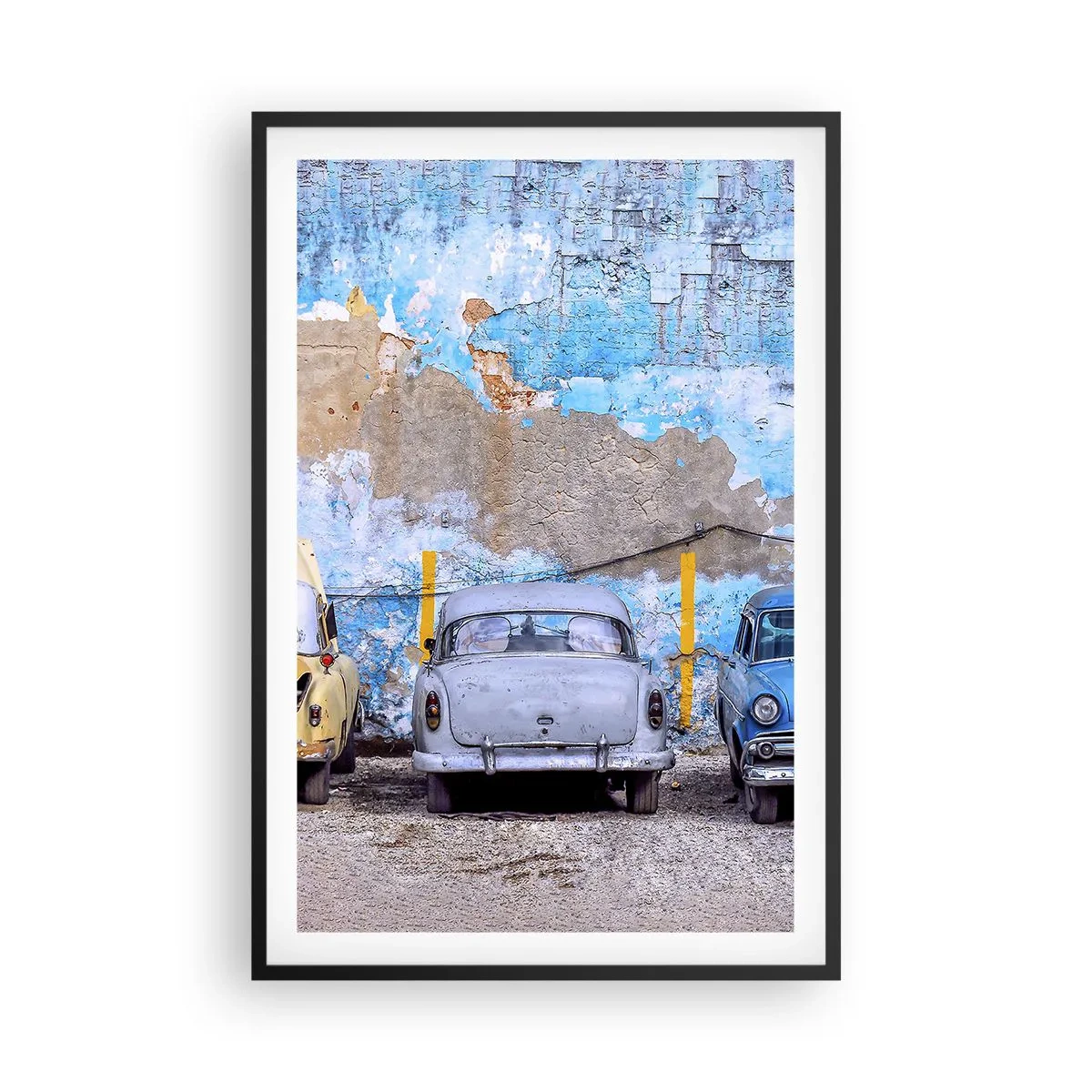 Plakát v černém rámu - Setkání veteránů - 61x91 cm