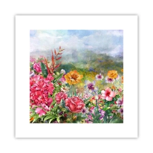 Plakát - Zahrada, která se zbláznila - 30x30 cm