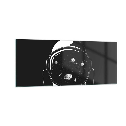 Obraz na skle - Skvělý výhled - 100x40 cm