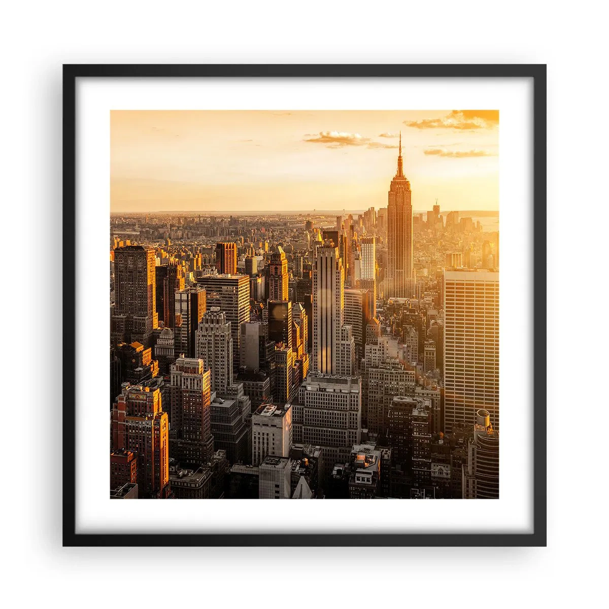 Plakát v černém rámu - Růst na slunci - 50x50 cm