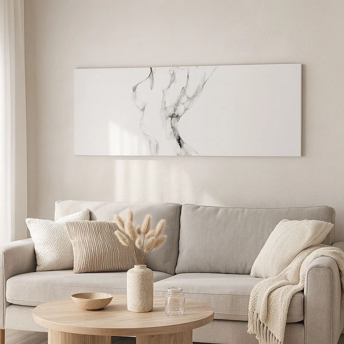 Obraz na plátně - Krásná a silná - 100x40 cm