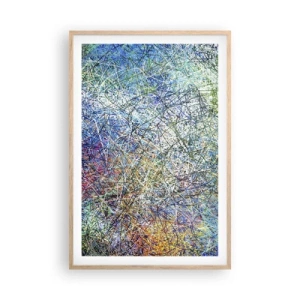 Plakát v rámu světlý dub - To není tak jednoduché - 61x91 cm