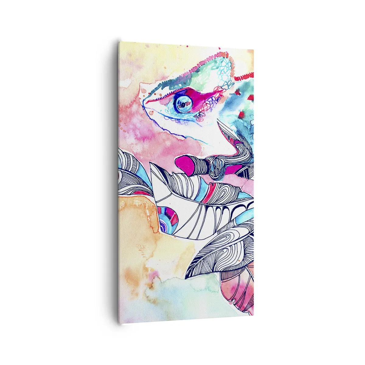 Obraz na plátně - Barevný jako náš svět - 65x120 cm