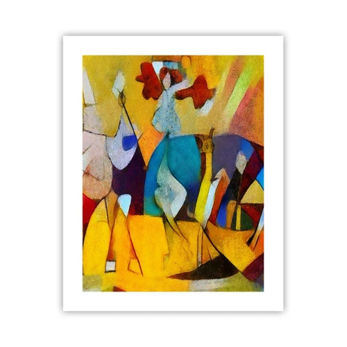 Plakát - Slunce - život - radost - 40x50 cm