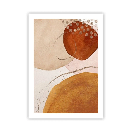 Plakát - Zaoblení a pohyb - 50x70 cm