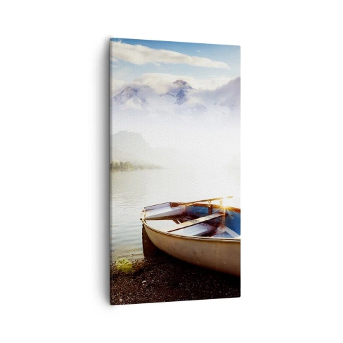 Obraz na plátně - U velké a čisté vody - 55x100 cm