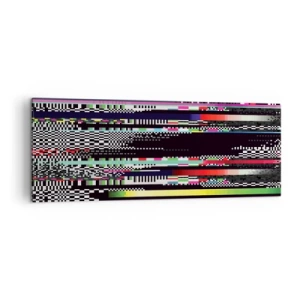 Obraz na plátně - Kontrolní obraz skutečnosti - 140x50 cm