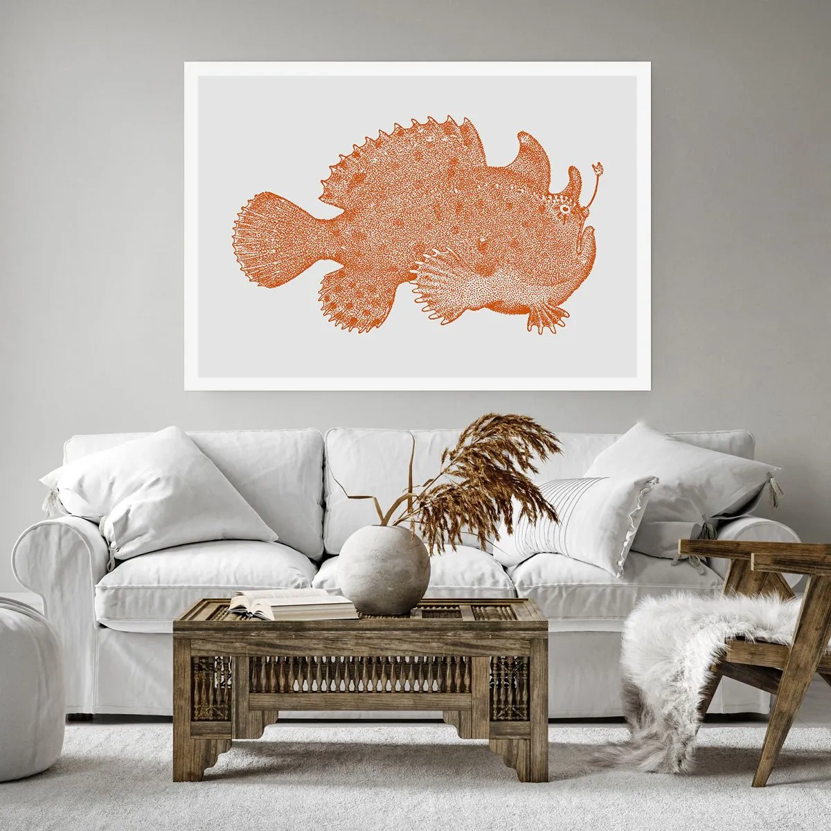 Plakát - A nakonec ryba - 50x40 cm