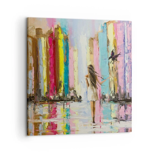 Obraz na plátně - Pojď se mnou - 60x60 cm