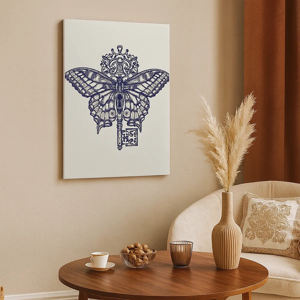 Obraz na plátně - Všechna tajemství srdce - 50x70 cm