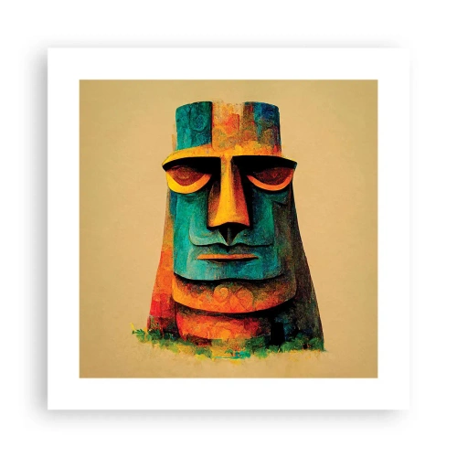 Plakát - Sošný, ale sympatický - 40x40 cm