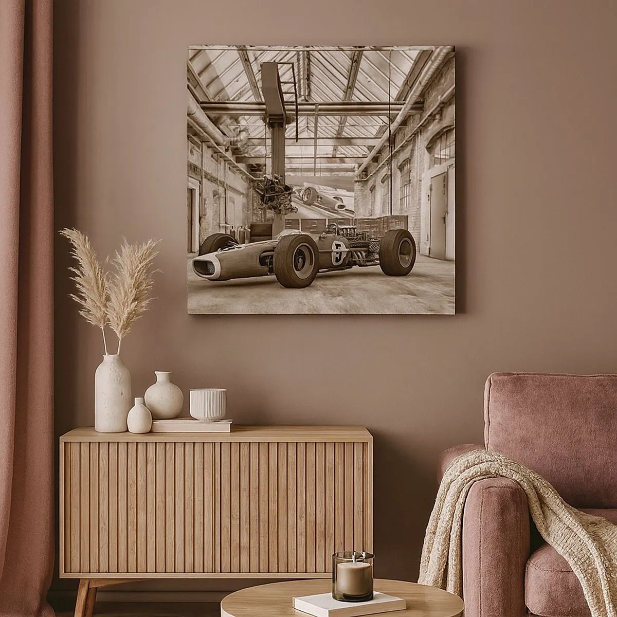 Obraz na plátně - Odpočinek vítěze - 30x30 cm