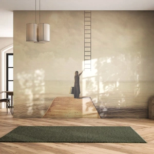 Fototapeta Premium Canvas - Magická cesta - Abstrakce, Žena, Žebřík - 400x280 cm