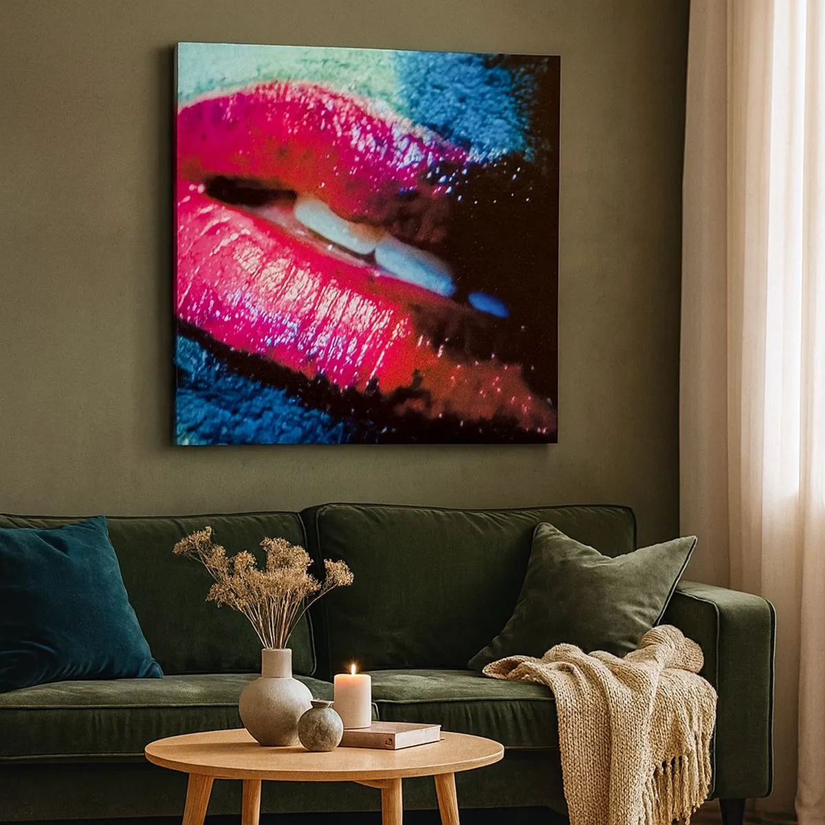 Obraz na plátně - Smyslné a znepokojivé - 30x30 cm