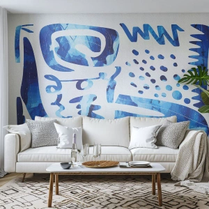 Fototapeta Standard Eco - Zpět ke kořenům - Boho, Abstrakce, Minimalistický - 400x280 cm