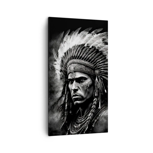 Obraz na plátně - Vůdce a bojovník - 45x80 cm