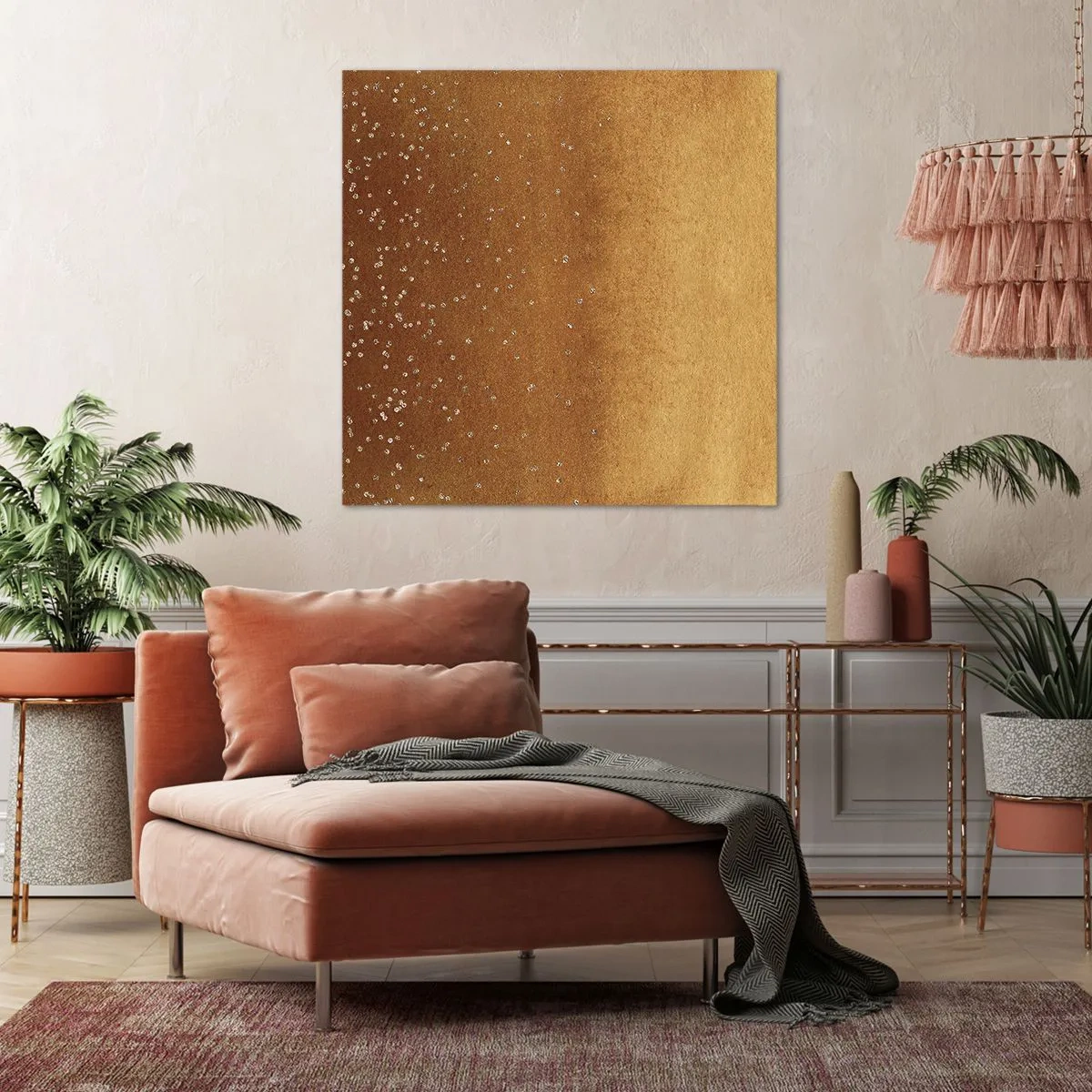 Obraz na plátně - Zrození světla - 70x70 cm