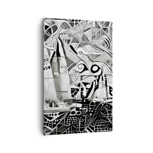 Obraz na plátně - Mezi vlnami - 80x120 cm