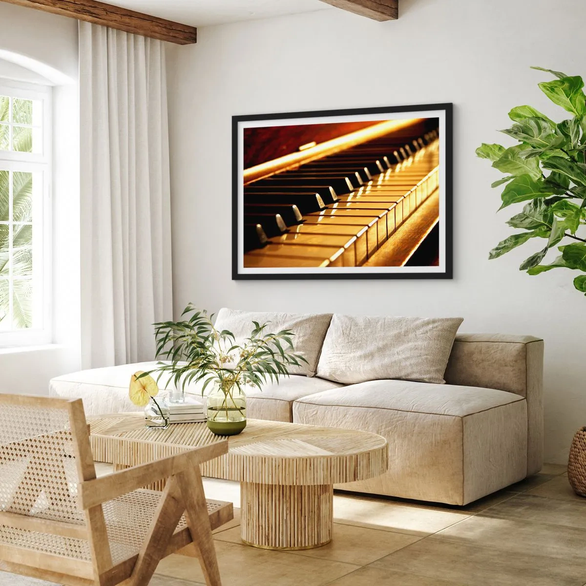 Plakát v černém rámu - Neomezené možnosti - 50x40 cm