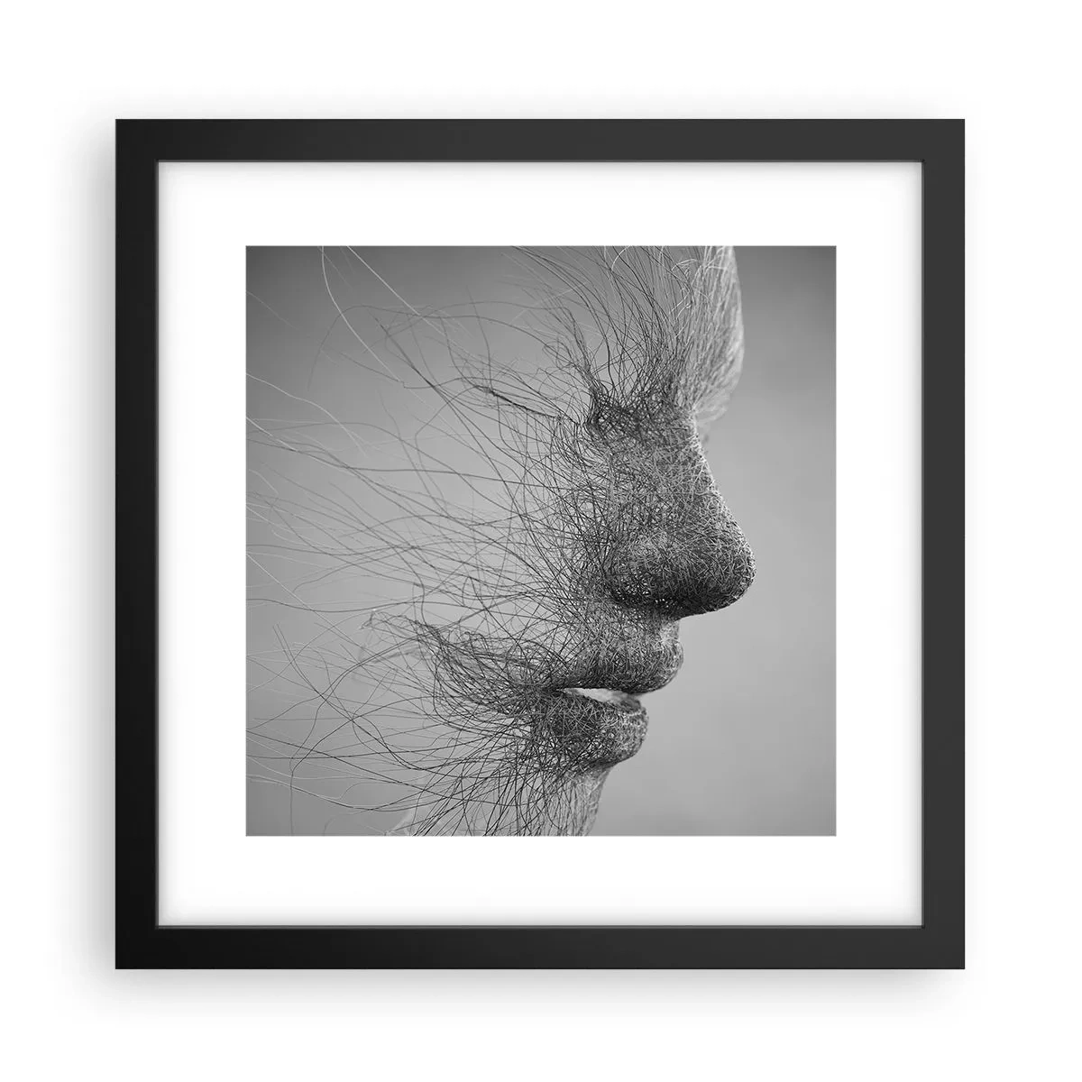 Plakát v černém rámu - Duch větru - 30x30 cm