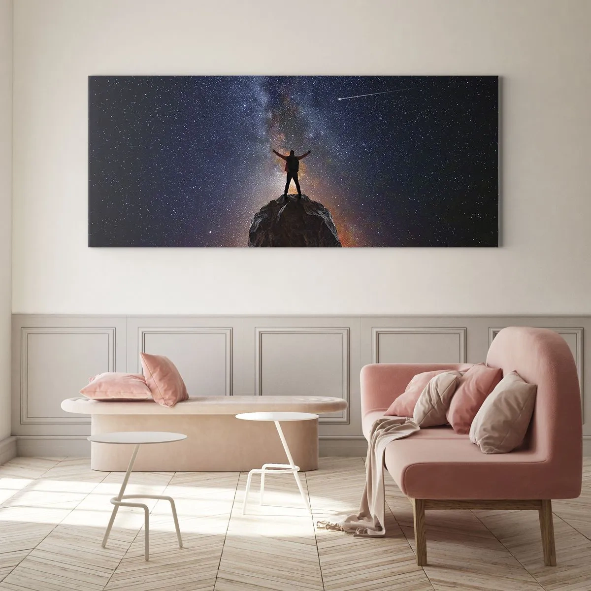 Obraz na skle - Síla je se mnou! - 120x50 cm