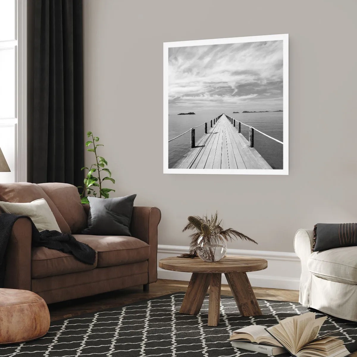 Plakát - Co takhle cesta… - 60x60 cm