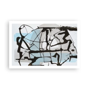 Plakát - Přesto modrá - 91x61 cm