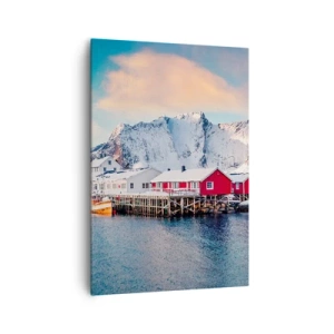 Obraz na plátně - Severní útočiště - 70x100 cm