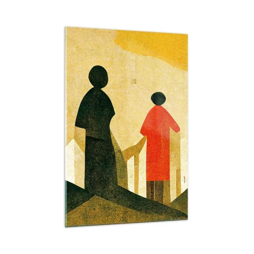 Obraz na skle - Ještě hodně daleko - 70x100 cm