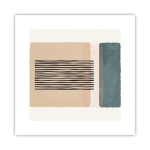 Plakát - Všechno v pořádku - 30x30 cm