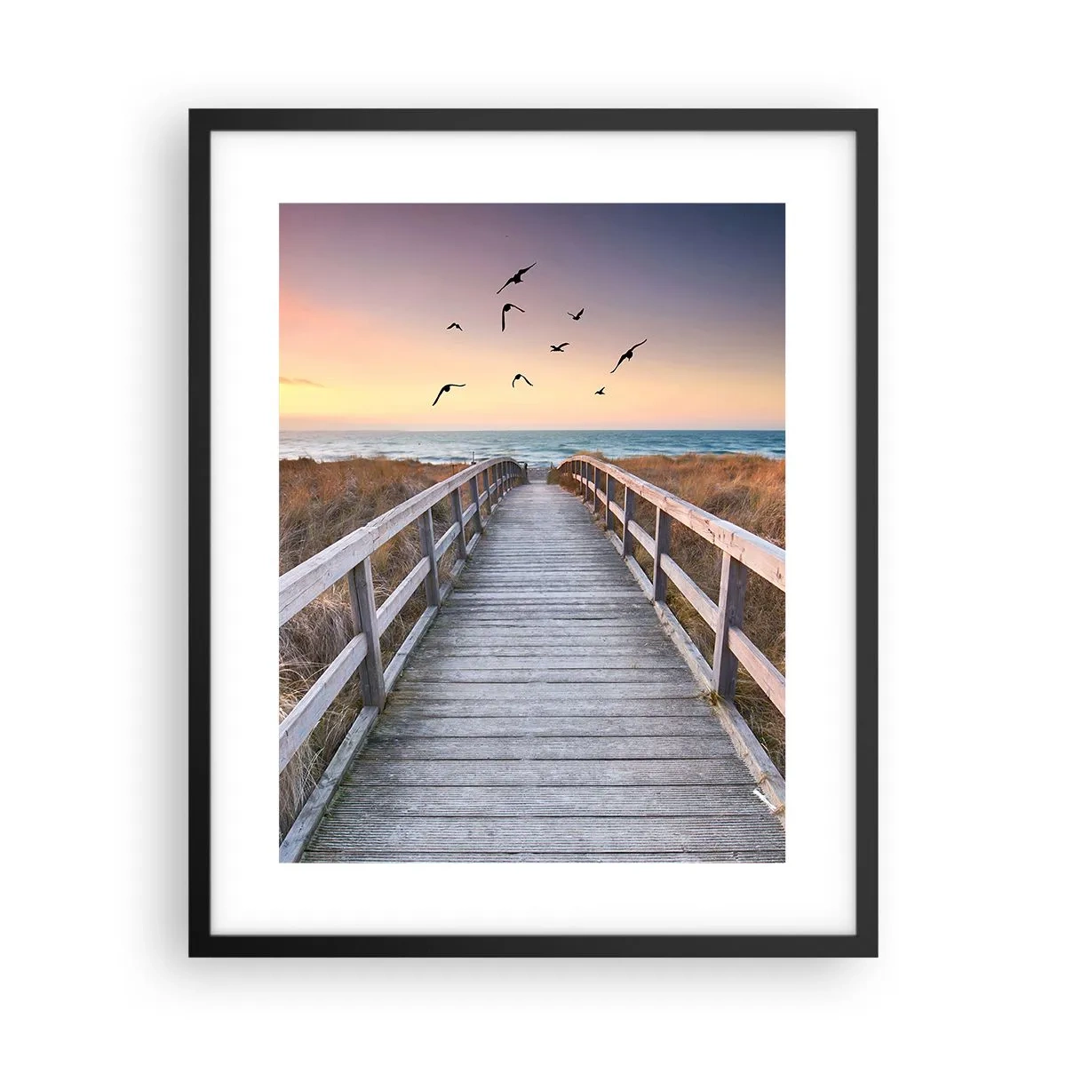 Plakát v černém rámu - Prostor pro vzestupy - 40x50 cm