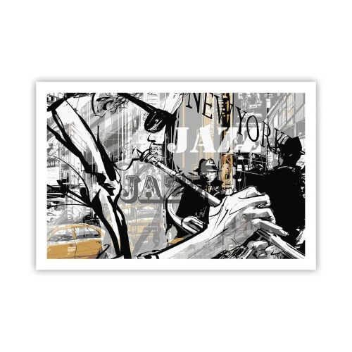 Plakát - V rytmu New Yorku - 91x61 cm