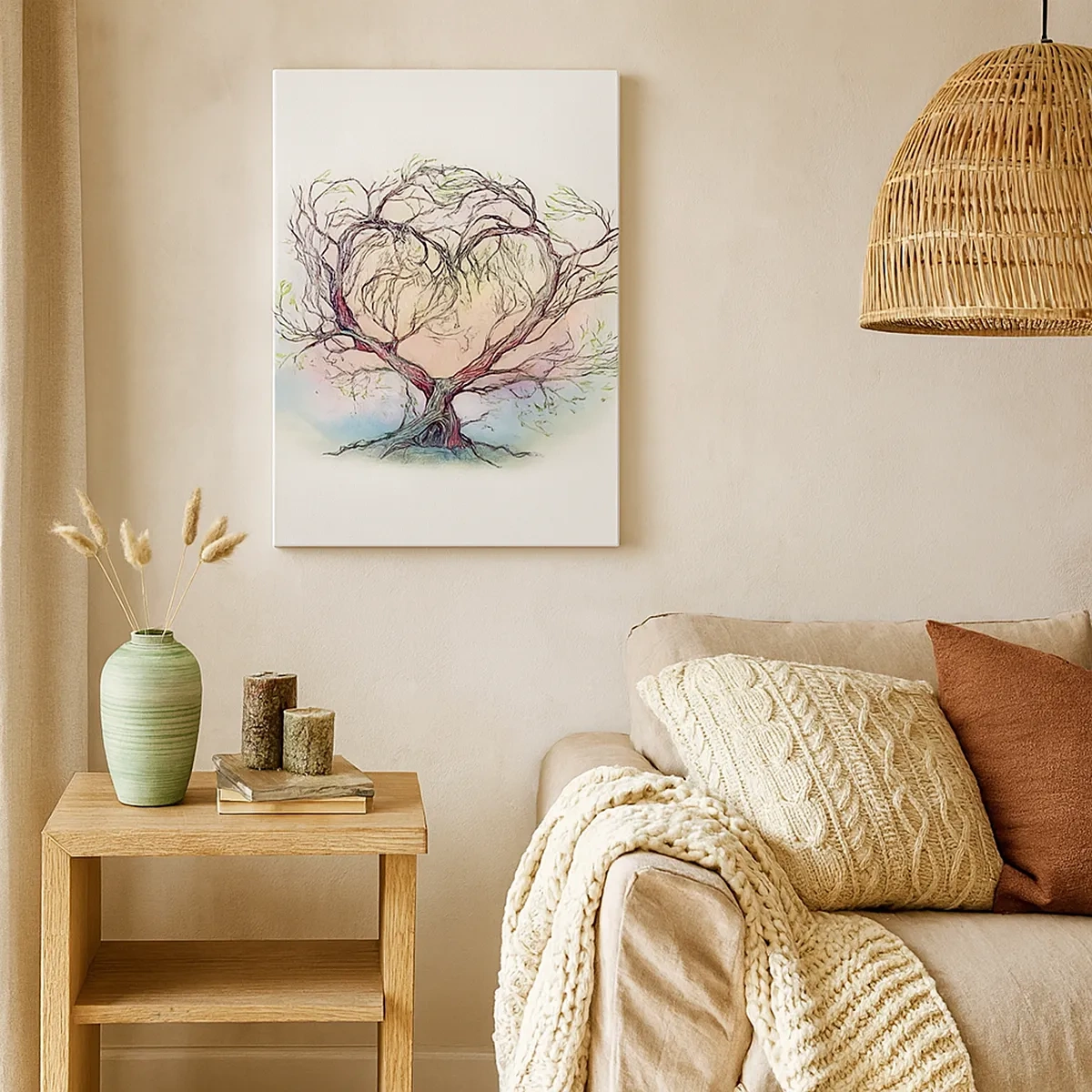 Obraz na plátně - Společně proti vichřicím - 50x70 cm