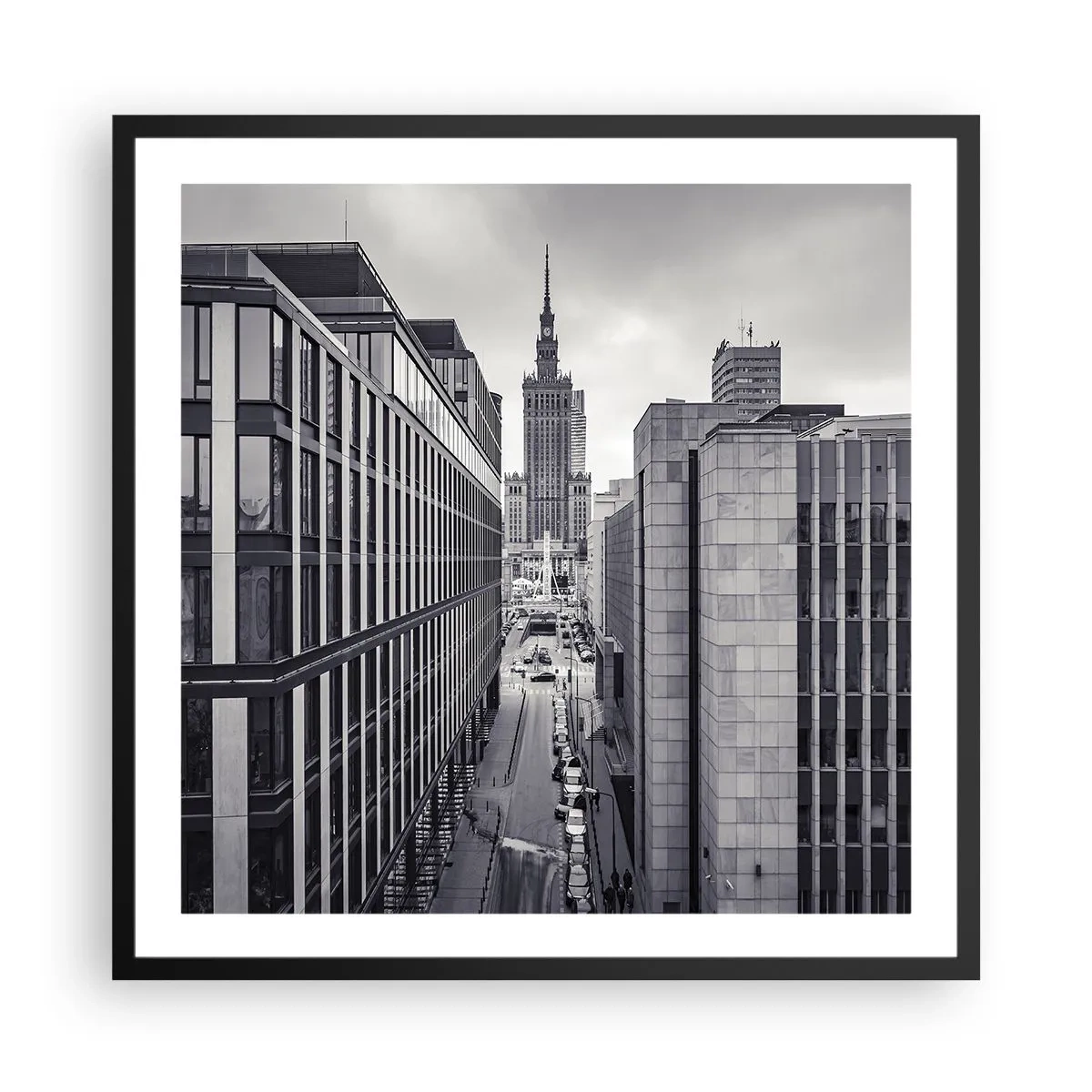 Plakát v černém rámu - Varšavské údolí - 60x60 cm