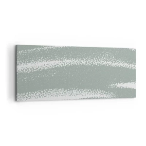 Obraz na plátně - Abstrakce v zimním stylu - 120x50 cm