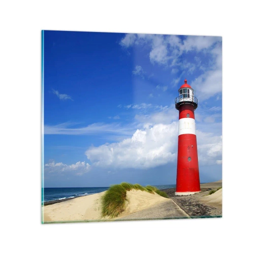 Obraz na skle - Vysněná samota - 60x60 cm